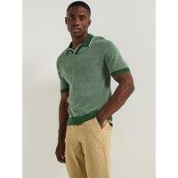 Levi'S Skipper Short Sleeve Knitted Polo Shirt- Green