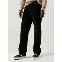 Levi'S 565 Loose Straight Fit Corduroy Jeans Meteorite 10W Cord - Black