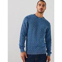 Levi'S Presidio Crew Knitted Jumper - Blue