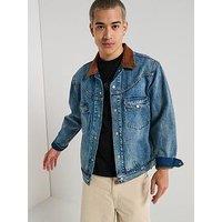 Levi'S Western Shothorn Denim Trucker Jacket - Light Blue