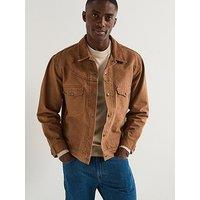 Levi'S Western Shothorn Denim Trucker Jacket - Brown