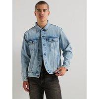 Levi'S Original Denim Relaxed Fit Trucker Jacket - Light Blue