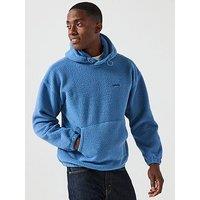 Levi'S Cosy Sherpa Logo Hoodie - Blue
