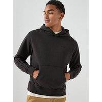 Levi'S Authentic Relaxed Fit Fleece Hoodie - Black