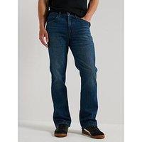 Levi'S 537 Western Bootcut Fit Jeans - Wow Have Fun - Dark Blue