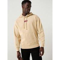Levi'S Relaxed Fit Graphic Backprint Hoodie- White