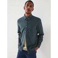 Levi'S Authentic Button Down Check Long Sleeve Shirt - Green