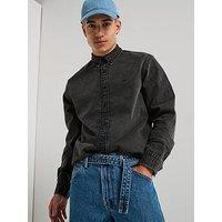 Levi'S Authentic Long Sleeve Button Down Shirt - Black