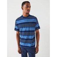 Levi'S Levis Red Tab Vintage Fit Short Sleeve Striped T-Shirt- Blue