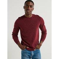 Levi'S Original Housemark Logo Knitted Jumper- Red