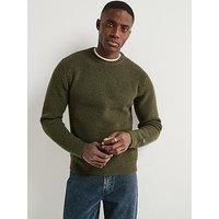 Levi'S Presidio Crew Waffle Knitted Jumper - Brown