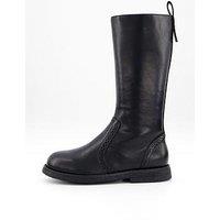 The Very Collection Girls Scallop Detail High Leg Boot