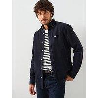 Gant Regular Fit Corduroy Long Sleeve Shirt - Navy
