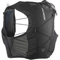 Salomon Adults Unisex Running Active Skin 4 Hydration Vest Set - Black