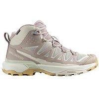Salomon Womens Outdoor X Ultra 360 Edge Goretex Mid Boots - Beige