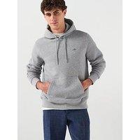 Gant Regular Fit Shield Hoodie - Light Grey