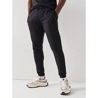 Tommy Jeans Slim Small Flag Joggers - Black