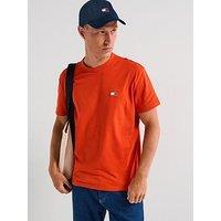 Tommy Jeans Logo Badge T-Shirt - Orange