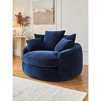 Very Home Lovise Fabric Snuggle Chair - Made To Order In The Uk