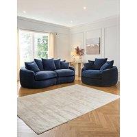 Very Home Lovise Scatter 3 Seater Fabric Sofa With Love Chair
