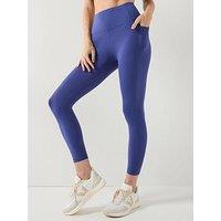 Gym + Coffee Womens Training Relentless 7/8 Legging - Purple