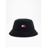 Tommy Jeans Heritage Entry Bucket Hat - Black