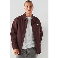 Calvin Klein Jeans 90S Padded Overshirt - Dark Brown