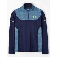 Under Armour Junior Boys Training Tech 20 1/2 Zip Top - Navy