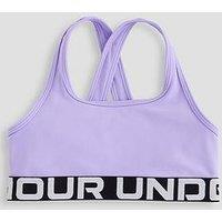 Under Armour Junior Girls Training Crossback Bra - Purple