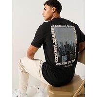 Tommy Jeans Photo Back Print T-Shirt - Black