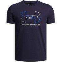Under Armour Junior Boys Training Gl Foundation T-Shirt - Navy