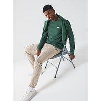 Calvin Klein Jeans Waffle Badge Long Sleeve T-Shirt - Green