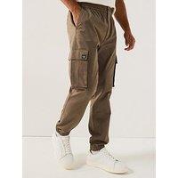 Calvin Klein Jeans Skinny Elastic Twill Cargo Pants - Green