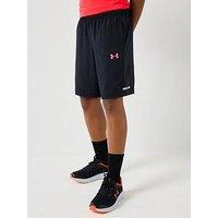 Under Armour Junior Boys Training Tech Utility Woven Shorts - Black