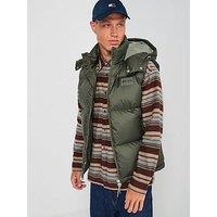 Tommy Jeans Alaska Ripstop Down Gilet - Green