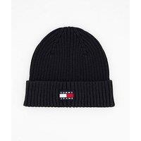 Tommy Jeans Tjm Heritage Core Beanie Hat - Black