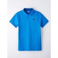 Under Armour Junior Boys Golf Matchplay Polo - Blue