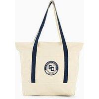Gym + Coffee Womens Training Canvas Tote - Navy
