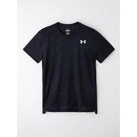 Under Armour Junior Boys Training Tech Vent Jacquard T-Shirt - Black