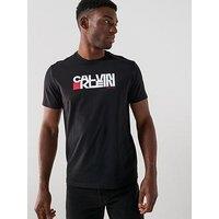 Calvin Klein Jeans Redbox Graphic T-Shirts - Black