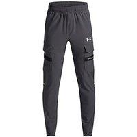 Under Armour Junior Boys Training Tech Utility Woven Pants - Grey