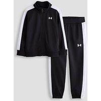Under Armour Boys Knit Tracksuit - Black