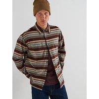 Tommy Jeans Utility Flannel Overshirt - Brown
