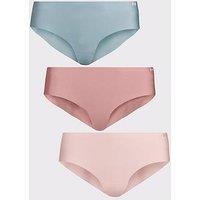 Under Armour Women'S Performance Pure Stretch No Show Hipster 3 Pack - Multi