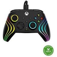 Pdp Afterglow Wave Wired Controller Xb, Black