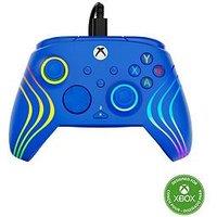 Pdp Afterglow Wave Wired Controller Xb, Blue