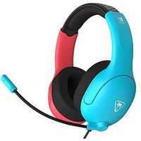 Turtle Beach Airlite Fit Headset, Neon Blue & Red