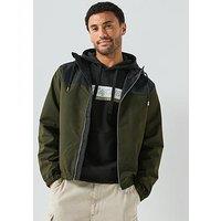 Jack & Jones Legacy Lightweight Hooded - Dark Green