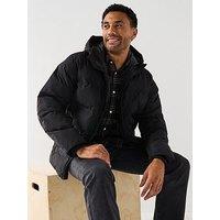 Jack & Jones Soho Hooded Large Bellow Quilted - Black