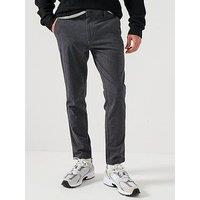 Jack & Jones Marco Bowie Winter Chino Trousers - Dark Grey
